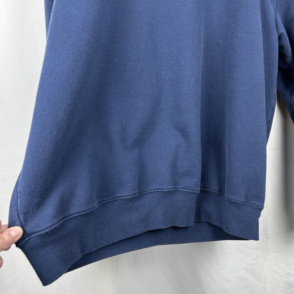 M & C Sportswear Sweatshirt Women’s XL Blue Grandma Santa Holiday Warm - Picture 4 of 8